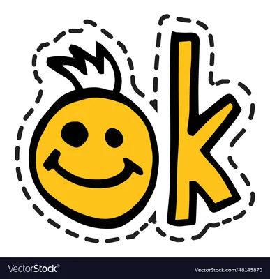 ok hand icon emoji sticker 28574096 Vector Art at Vecteezy