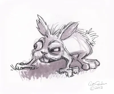 Смешной мультяшный заяц - 62 фото