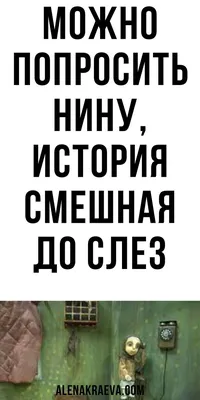 Можно попросить Нину, история, юмор, психология |  в 2023 г  | История, Юмор, Смешно