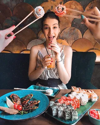 Смешные суши (59 фото)