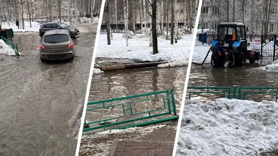 Тупик в снегу (аномальный снег в апреле 2017 г.) - Малая Южная железная  дорога