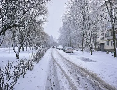 Снегопад в Москве - Коммерсантъ