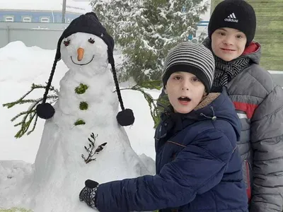 В Гродно замечены десятки креативных снежных фигур