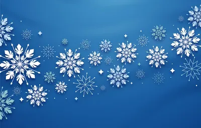 Обои снежинки, фон, christmas, blue, winter, background, snowflakes  картинки на рабочий стол, раздел текстуры - скачать