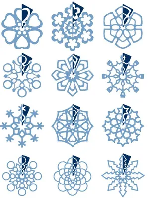 The simplest snowflakes from paper / on New Year Decoration - YouTube