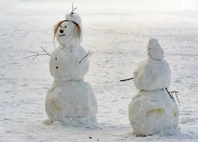 Снеговик или снежная баба? – Доброе утро, Русь!