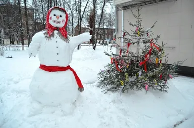 Снежная баба. ⛄. самая красивая милая…» — создано в Шедевруме