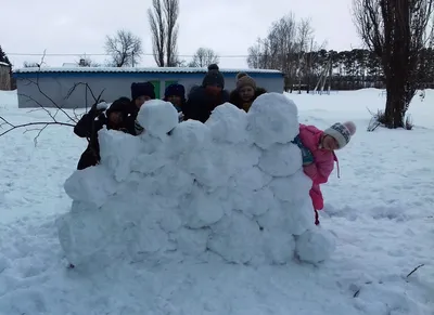 Взятие снежного городка-крепости - 1 Марта 2019 - Персональный сайт