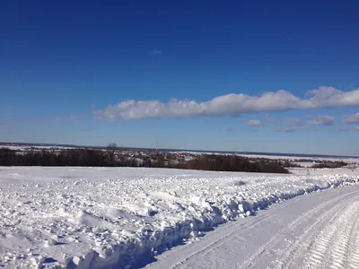 Снежные пейзажи