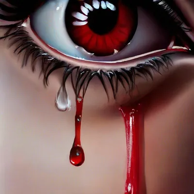 Медицинский феномен - девушка плачет кровавыми слезами, но врачи не знают  почему | DailyNet | Дзен