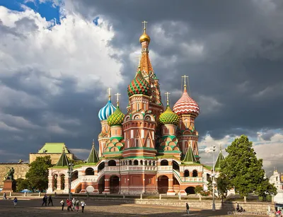 Храм Василия Блаженного - собор на Красной площади в Москве