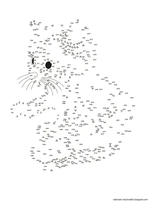 Рисунки по точкам с цифрами - 70 фото