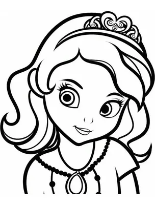 Раскраска принцесса София | Princesa sofia para colorir, Desenhos de fadas,  Princesinha sofia desenho