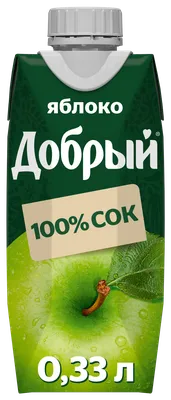 Купить яблочный сок Добрый 1 литр в Москве