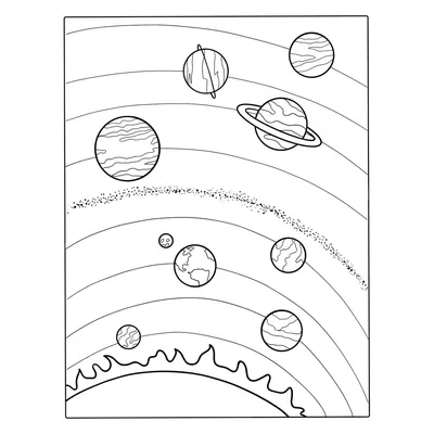 Солнечная система - Плакаты и стенгазеты о космосе - Детям о космосе -  Обучение и развитие - ПочемуЧка - Сайт для детей и их родителей