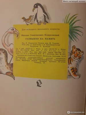 Солнышко на память Михаил Пляцковский - купить книгу Солнышко на память в  Минске — Издательство АСТ на 