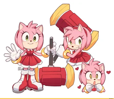 Amy Rose (Эми Роуз) :: StH art :: StH Персонажи :: Sonic (соник, Sonic the  hedgehog, ) :: randomguy999 :: фэндомы / картинки, гифки, прикольные  комиксы, интересные статьи по теме.