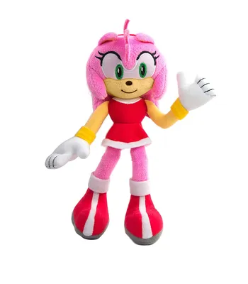 Мягкая игрушка Ёжик Соник - Эми (Sonic the Hedgehog - Amy Plush Toy) купить  в Киеве, Украина - Книгоград