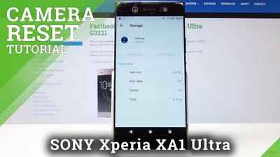 How to Reset Camera in SONY Xperia XA1 - Restore Camera Settings - YouTube