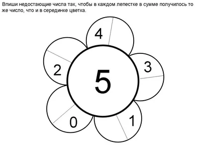 Букволёт: Учим состав чисел первого "пятачка"