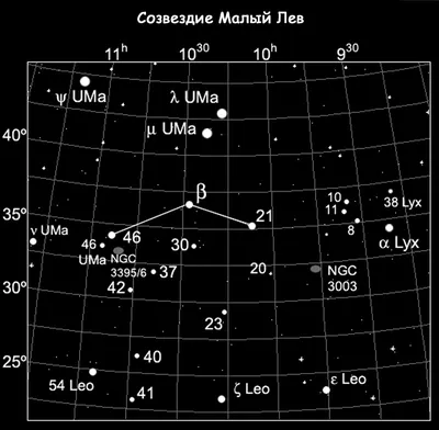 Созвездие Малый Лев