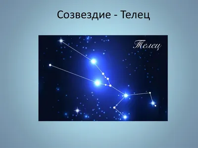 Созвездие Телец