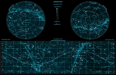 Карта созвездий — Мир космоса