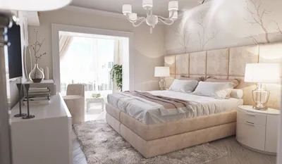 Современная спальня в светлых тонах: как подобрать дизайн? - Status Quo