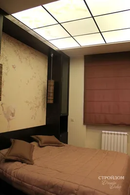 Дом в Подмосковье. Фото. Спальня в японском стиле | Студия дизайна  интерьера СтройДом Декор Дизайн