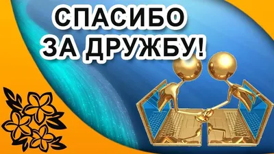 Картинки спасибо за дружбу и внимание мужчине (30 фото) » Красивые  картинки, поздравления и пожелания - 