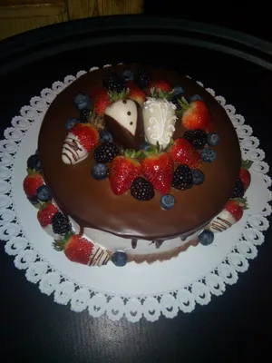 Торт черная смородина с марципаном "Спасибо за внука" – купить Торты  женщине с доставкой по Санкт-Петербургу