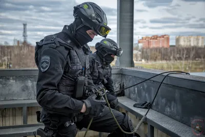 Соревнования ОМОНа в Петербурге | Пикабу