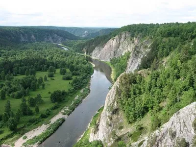 Сплав на байдарках, река Пра