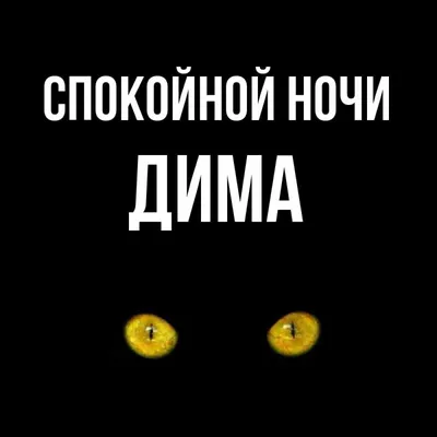 Спокойной ночи дима картинки мужчине прикольные (45 фото) » Красивые  картинки, поздравления и пожелания - 