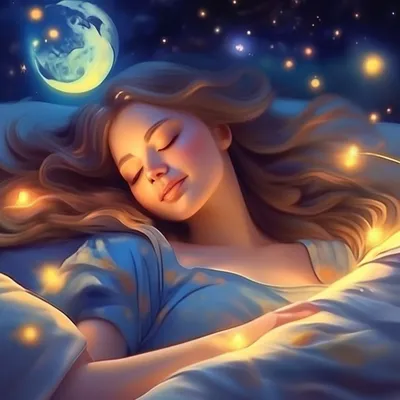 Спокойной ночи, добрых снов ✨» — создано в Шедевруме