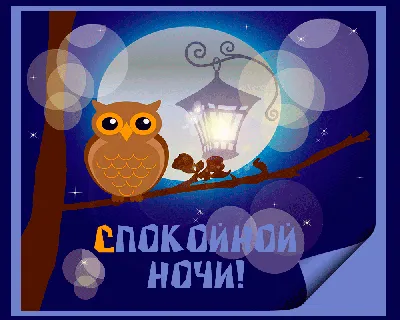 Открытки спокойной ночи | Спокойной ночи, Ночь, Картинки