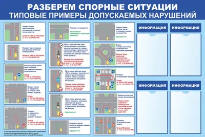 ГИБДД обрисовала спорные ситуации при нарушениях ПДД