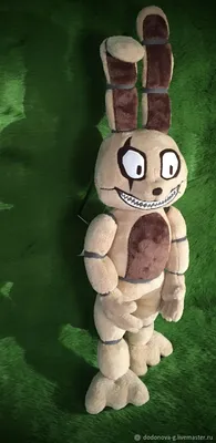 Как слепить Спринг Бонни ФНАФ из пластилина Туториал Spring Bonnie from  clay Tutorial - YouTube