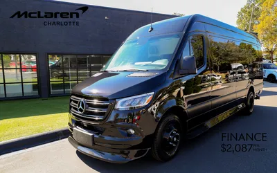 Custom Pink Mercedes Benz Sprinter Van | Big Limos