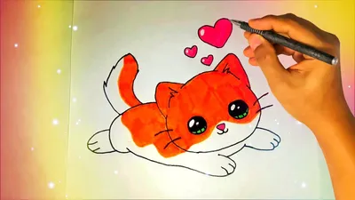Как нарисовать кошку — Видео | ВКонтакте