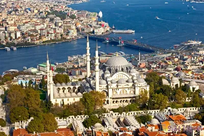 Картинки Стамбул Турция Bosphorus Мосты в ночи Города