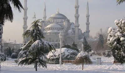 Обои город, панорама, турция, Istanbul, мечеть султанахмет, turkey, стамбул  картинки на рабочий стол, раздел город - скачать