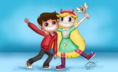 ArtStation - Star Butterfly and Marco Diaz