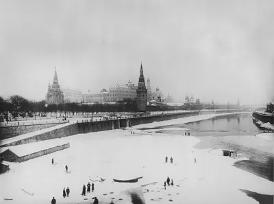 Крыши старой Москвы | Пикабу