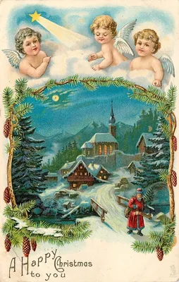 Старинные рождественские открытки: Дневник пользователя marfutak