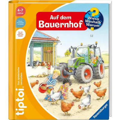 Купить Ravensburger tiptoi Starter-Set: Stift und Bauernhof-Buch Стартовый  набор tiptoi: ручка и фермерская книга в интернет-магазине   Германия всего за 7 432 руб. в