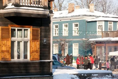 Старые деревянные дома — деревянное зодчество на исторических улицах