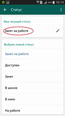 Как вставить стикеры в статусы WhatsApp