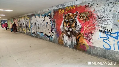 Пермский диджей Никита Классен устроил экскурсию по граффити в Перми и  рассказал, что означают рисунки и росписи на стенах домов -  -  