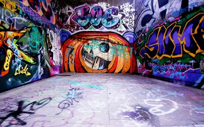 Граффити (так же как и стрит-арт) могут украшать стены, а не уродовать их  #141 | Пикабу